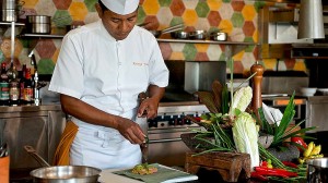 Four Seasons Bali is the only resort on the island to feature its own stand-alone cooking school.