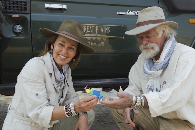 Wildlife filmmakers, conservationists and National Geographic Explorers–in–Residence Dereck & Beverly Joubert, who are at the forefront of this project, are getting into the spirit of the selfie campaign to raise money to relocate rhinos even from the wilderness in Botswana.