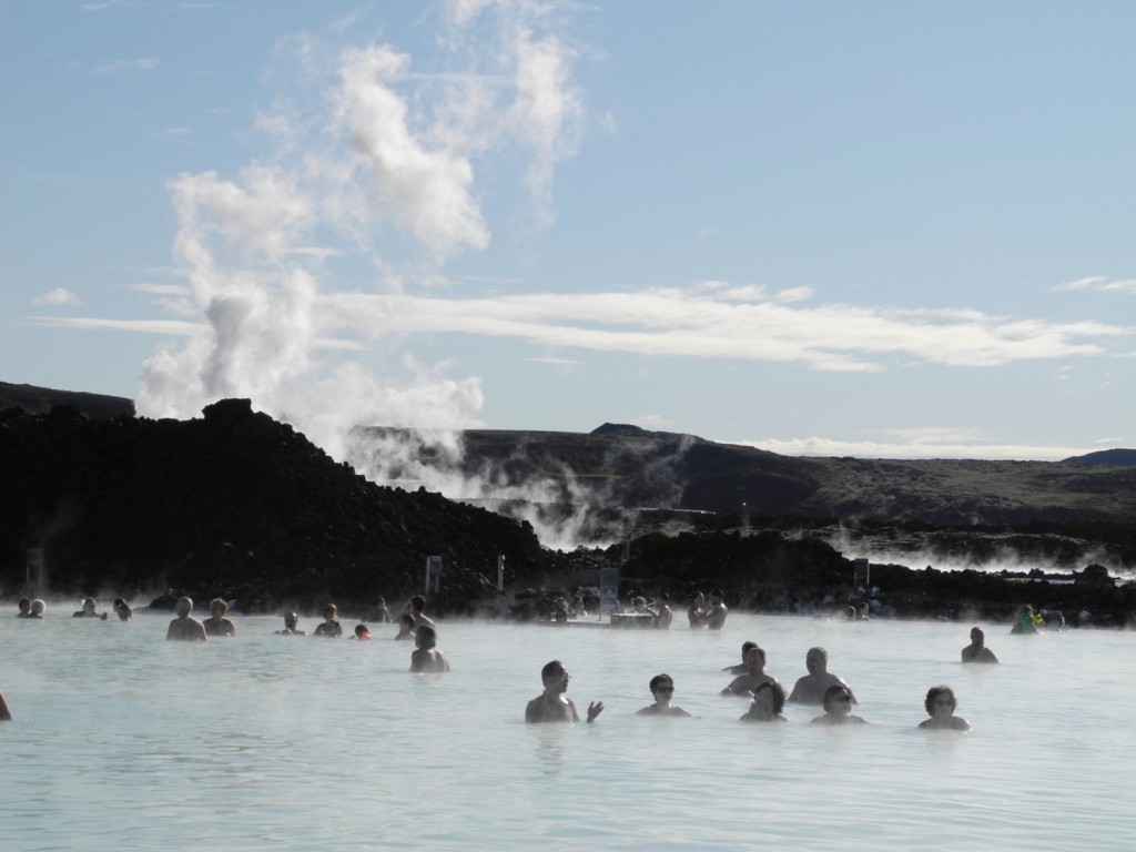 The Blue Lagoon in Grindavik, Iceland won a Wellness Travel Award as "Best for Mineral or Hot Springs“© 2014 Karen Rubin/news-photos-features.com