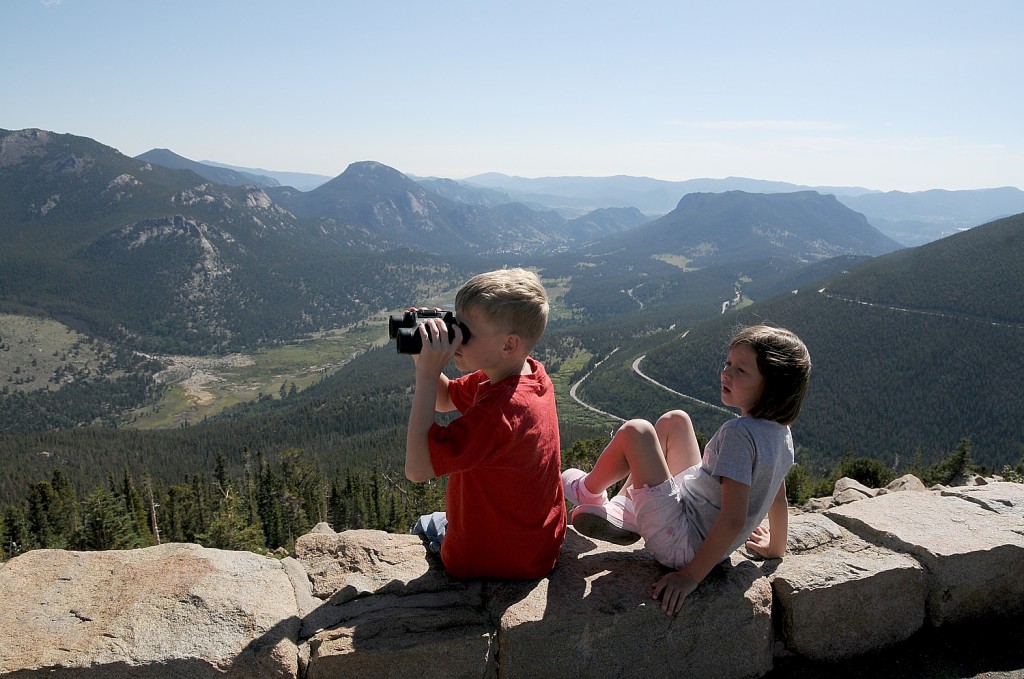 Rocky Mountain National Park, Colorado. Under President Obama's new “Every Kid in a Park” initiative fourth graders and their families will have with free admission to National Parks and other federal lands and waters for a full year © 2015 Karen Rubin/news-photos-features.com