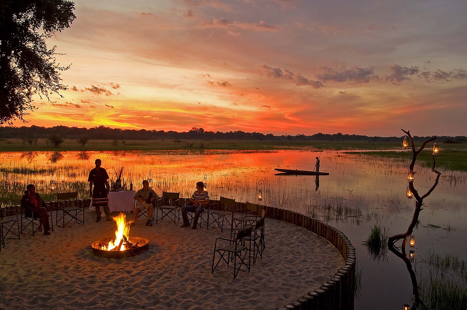 Celebrate the reopening of Sanctuary Chief's Camp in Botswana  with Abercrombie & Kent President  (c) Sanctuary Retreats