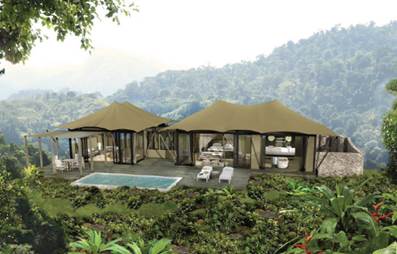 Nayara Hotels has two properties set in Costa Rica’s Arenal Volcano National Park and is opening a third, exclusive accommodation, Nayara Tented Resort.